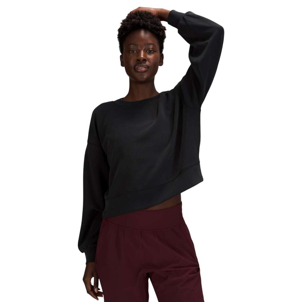 Lululemon Perfectly Oversized Cropped Crew *Softstreme